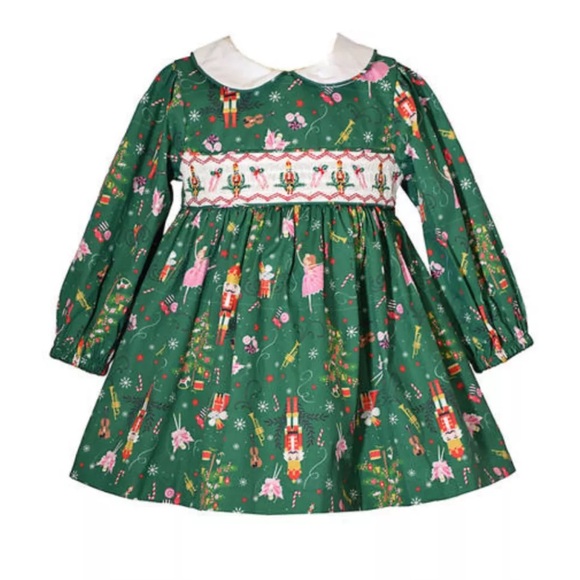 green emerald velvet dress In Fashion Kids